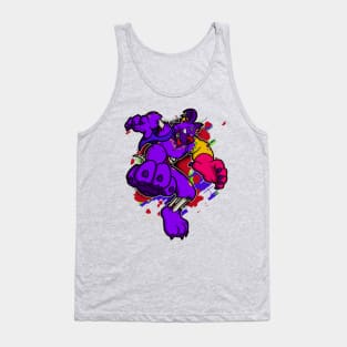 Halloween wild dog zombie Tank Top